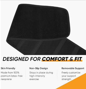 Faja Reductora de Cintura Ajustable de Poliéster para Hombre y Mujer, Cinturón Adelgazante para Ejercicio Físico, Moldeador de Abdomen - Product Image 5