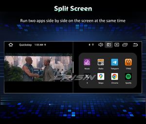 Erisin ES5505B Écran IPS 10,25 pouces DSP Android 14.0 Autoradio pour BMW X5 E53 CarPlay & Auto GPS TPMS DAB+ Système multimédia - Product Image 5