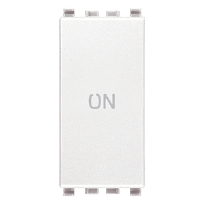 Wall <b>Switch</b> 1P NO+NC 10A ON Symbol White 4.1x2.8x5.3cm - Product Image 1