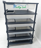Cage d'élevage pour rongeurs à prix abordable – Étagère de reproduction pour souris et rats, cellules et bacs pour l'élevage de petits animaux