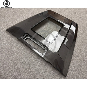 Nouveau capot avant en fibre de carbone de style Carracing IMP pour Mercedes-Benz Classe G W464 G63 G500 AMG G580 2019-2024, capot de voiture noir - Product Image 5