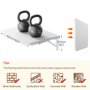 <span class=keywords><strong>Tavolo</strong></span> pieghevole <span class=keywords><strong>a</strong></span> parete <span class=keywords><strong>a</strong></span> goccia, scrivania pieghevole per piccoli spazi, cucina, lavanderia, casa, ufficio, bianco - Product Image 3