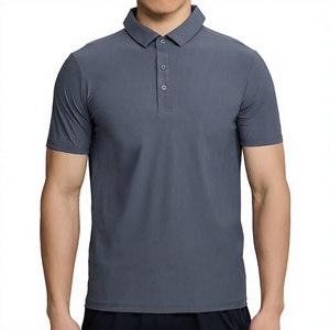 เสื้อโปโลผู้ชายสไตล์ลำลองสำหรับธุรกิจ ขายส่ง OEM ODM ผู้ผลิตเสื้อผ้าตามสั่ง ผู้จัดจำหน่าย ผ้าปิเก้ เสื้อเชิ้ตผู้ชาย - Product Image 1