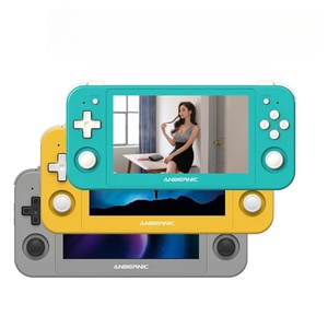 Systèmes vidéo portables de la boutique officielle <span class=keywords><strong>2022</strong></span>, joueurs portables d'occasion, Console de jeu Anbernic, double Joystick Rg505 - Product Image 1