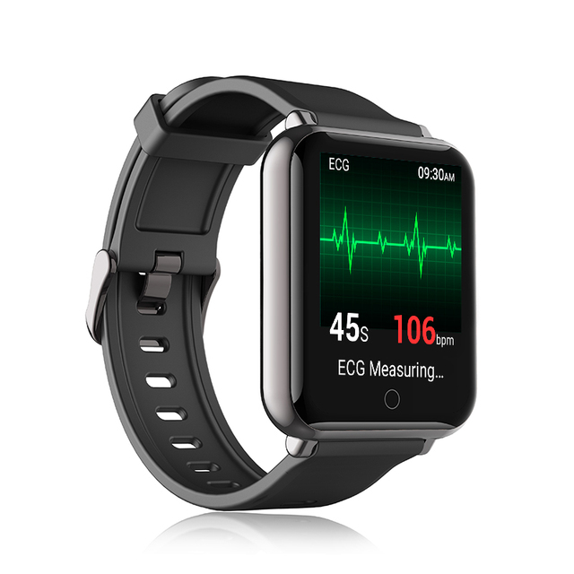 Medical Level ECG Heart Rate Monitor Smart Bracelet, Submersible Connected Electronic Smart Watch