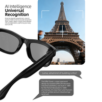 Lunettes Intelligentes Électrochromiques IA T200C avec Caméra 8MP, Vidéo 1080P, Traduction IA ChatGPT, Verres, Batterie 300mAh, Lunettes de Soleil IPX-4
