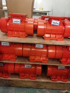 Commercio all'ingrosso AC industriale vibratore ampiezza 1500 RPM 3000RPM forza centrifuga motore vibratorio MVE300/3 MVE400/3 per lo Screening - Product Image 6
