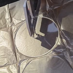 กระจก K9 คุณภาพสูง/กระจกซิลิกาหลอม/กระจกคริสตัลแซฟไฟร์แบบมีรู ฝาครอบกระจกใส - Product Image 4