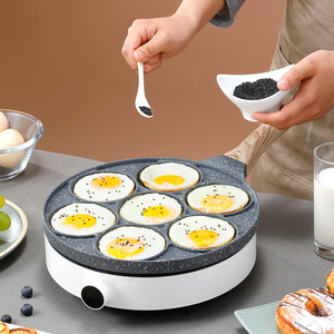 26Cm Nồi Dưới Đường Kính Dễ Thương Smiley Mô Hình Không Dính Waffle Trứng Nhỏ Bánh <span class=keywords><strong>Pan</strong></span> Nấu Ăn <span class=keywords><strong>Pan</strong></span> Set Chảo Cho Nhà Bếp - Product Image 4