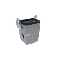 Connecteur industriel rectangulaire robuste mâle/femelle H6B-SOH-2B H6B-TOH-2B H6B-CTTH-1L IP65, plaqué cuivre argenté, 16A 500V