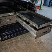 2023 tiroir gigogne de plateau Ute en aluminium en gros d'usine de haute qualité avec Service personnalisé