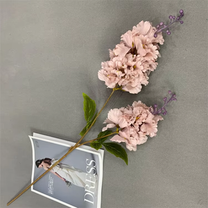 Fiori Artificiali di Delphinium Singolo all'Ingrosso, Simili al Naturale, per Decorazioni Domestiche, Matrimoni ed Esterni - Product Image 3