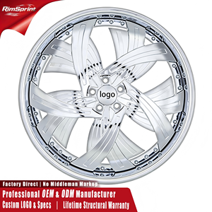 Jantes forgées Rucci <span class=keywords><strong>ALPHA</strong></span> <span class=keywords><strong>2</strong></span> pièces 3 pièces 18-32 pouces 5x120 5x127 6x139.7 pour Caprice Impala Charger Escalade Audi RS7 Impala - Product Image 1