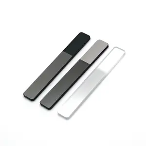 Nano Shiner Files Glass Natural Nail Files Crystal Nail Shiner Buffer Polisher with Case for Natural Nails