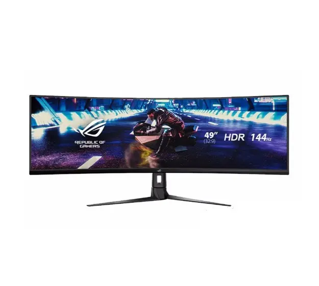 Vendita calda Per Asus XG49VQ Super-Ultra-Larga 49-inch 144Hz HDR LED curvo Gaming Monitor