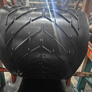 Bande transporteuse à motif surélevé en forme de <span class=keywords><strong>V</strong></span> EP <span class=keywords><strong>NN</strong></span> nouveau matériau Standard pour les mines de transport de gravier de sable - Product Image 2