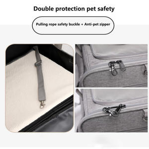 Havayolu onaylı tekerlekler üzerinde en büyük kapasiteli arabası arabası Pet haddeleme tekerlekler ile evcil hayvan çantası köpek kedi taşıyıcı özel Logo - Product Image 4