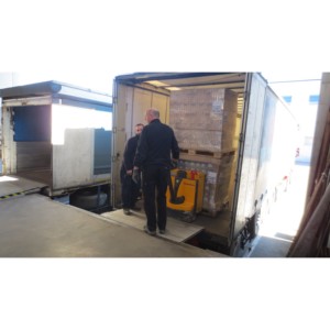 Rampa Manual Deslizante con Sistema de Gancho TRR75A de Aleación de Aluminio, Capacidad de 4000 kg, Plataforma de Carga para Montacargas - Product Image 4