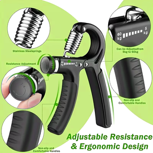 Renforçateur <span class=keywords><strong>de</strong></span> force <span class=keywords><strong>de</strong></span> préhension réglable professionnel, vente en gros, entraînement musculaire des doigts et des bras pour hommes, équipement <span class=keywords><strong>de</strong></span> fitness pour les mains, entraîneurs <span class=keywords><strong>de</strong></span> force - Product Image 5