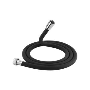 Tuyau de <span class=keywords><strong>douche</strong></span> lisse <span class=keywords><strong>anti</strong></span>-<span class=keywords><strong>torsion</strong></span> en PVC chromé de haute qualité en acier inoxydable <span class=keywords><strong>flexible</strong></span> G1/2 universel 0.5M 1M 1.2M 1.5M 1.8M 2M - Product Image 1