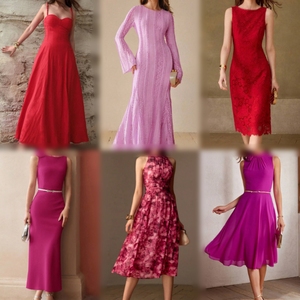 Vestido Largo Elegante de Encaje Floral y Chifón para Mujer, de Alta Calidad, para Fiestas y Cócteles - Product Image 5
