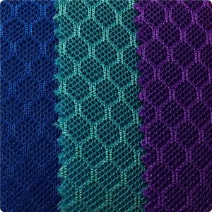 פוליאסטר 100% דבש פוליאסטר דבש 3D רשת בד שחור בד בד בד סרוג עיוות עבור מזרן ספה לרכב - Product Image 5