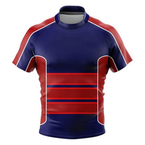 Maillots de rugby personnalisés avec logo, style 2026, sublimation, coupe ajustée, tailles plus, unisexe, manches courtes - Product Image 1