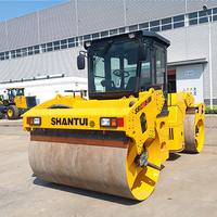 Compacteur routier à double tambour de marque réputée SR14D 14 tonnes