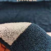 100% Cotton Terry Fabric Beach Towel Custom Logo Double Side Jacquard Towel Velour Beach Towel