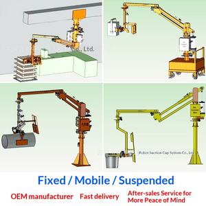 Novo Manipulador Industrial JS para Elevação de Óleo Pesado, com Balde de Ferro e Plástico, Controle Pneumático e Rotação Reversível - Product Image 3