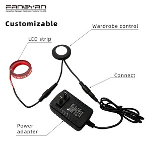 Induction Distance 3 Meters 12V/24V 5A Radar PIR Human Motion <strong>Sensor</strong> Switch <strong>Smart</strong> Control Wardrobe Cabinet <strong>Light</strong> - Product Image 4
