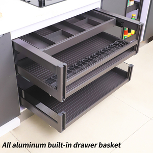 Armoire coulissante de haute qualité, rangement multifonctionnel, armoire de cuisine en acier inoxydable, panier de cuisine coulissant - Product Image 2