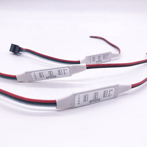 Controlador de píxeles de luz led direccionable WS2812B SK6812 SP002E <span class=keywords><strong>mini</strong></span>, 3 teclas, atenuador USB, color de sueño - Product Image 3