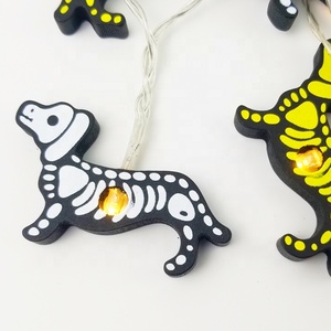 Halloween Skeleton Dog <span class=keywords><strong>LED</strong></span> <span class=keywords><strong>String</strong></span> ánh sáng lễ hội tuyệt Đèn trang trí - Product Image 1