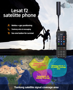 Radio Móvil Digital Walkie Talkie Satelital Lesat f2 con GPS, SOS, Resistente al Agua IP68, Batería de 5000mAh, Dispositivo de Comunicación para Exteriores - Product Image 6