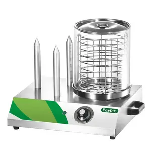 HDW-2 Hot Dog Wurst Roller Grill Dampfer wärmer Maschine Kommerzielle Hot Dog und Brot wärmer Wurst Roller Grill