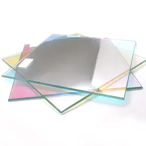 5mm 6mm 8mm 10mm Safety Furniture Tougheded Dichroic Tempered Glass for Building Sheet