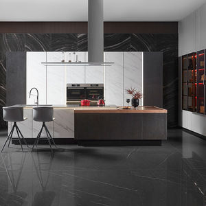 אופפן מטבח רהוט למינציה מבריק ארון עיצוב ארון מטבח מודרני ארונות מטבח ארונות עם האי - Product Image 2