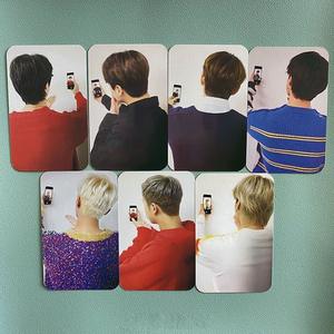 Tarjetas <span class=keywords><strong>de</strong></span> Selfie <span class=keywords><strong>de</strong></span> Kpop Boy Group, tarjetas pequeñas <span class=keywords><strong>de</strong></span> impresión <span class=keywords><strong>de</strong></span> doble cara, tarjeta LOMO Jin SUGA Jhope RM <span class=keywords><strong>Jimin</strong></span> V Jung Kook, colección <span class=keywords><strong>de</strong></span> regalos para fanáticos - Product Image 2