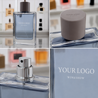 Parfum corporel longue durée écologique 100 ml pour homme, senteur agrumes, avec logo personnalisé, idéal pour les vendeurs de parfums en ligne
