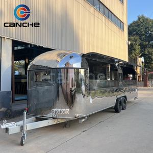 Restauration rapide Concession Food Trailers Design Cuisine mobile Europe Street food Trailer Entièrement équipé - Product Image 1