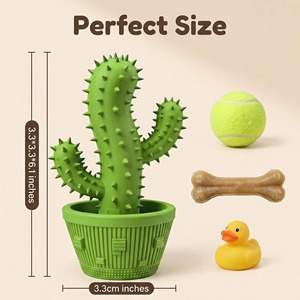 Cepillo de Dientes para Perros Personalizado 2027, Juguete Masticable para Limpieza Dental, Juguete para Mascotas, Venta al por Mayor, Juguetes Resistentes para Masticadores Agresivos, Cactus - Product Image 3