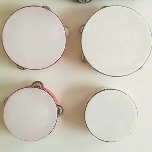 Venta al por Mayor de Pequeños Tambores de Mano, Panderos de Doble Cara, Instrumentos Musicales Profesionales con Logotipo Personalizado - Product Image 3