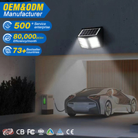 Lampe solaire de jardin étanche à prix avantageux, 50w, détecteur de mouvement, lampes murales solaires