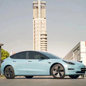 WRAPMASTER Film <span class=keywords><strong>Vinyle</strong></span> Coloré 5*56ft PET Bleu Glace Haute Performance pour Protection de Carrosserie Automobile - Product Image 2