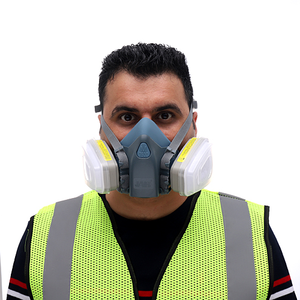 UT 7502 merek Oem <span class=keywords><strong>Respirator</strong></span> pemurni udara dapat digunakan kembali 7502 debu masker Gas setengah wajah <span class=keywords><strong>Respirator</strong></span> - Product Image 1