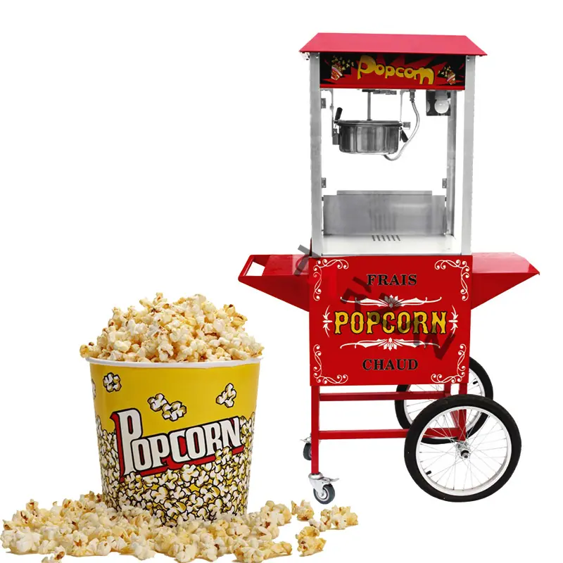 Máquina de maíz pop industrial, máquina de palomitas de maíz de alta calidad, precio al por mayor