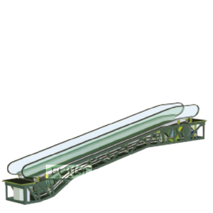 Escalera Mecánica Eléctrica de Alta Resistencia de 7 pies con Peldaños de Acero Inoxidable y Barandillas de Vidrio Templado, Calidad Premium, Diseño Contemporáneo - Product Image 2