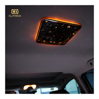 Luz de Lectura Ambiental D20 para Techo de Auto, Ajuste Universal con Modos de Color Dinámicos y Activación Táctil Fácil