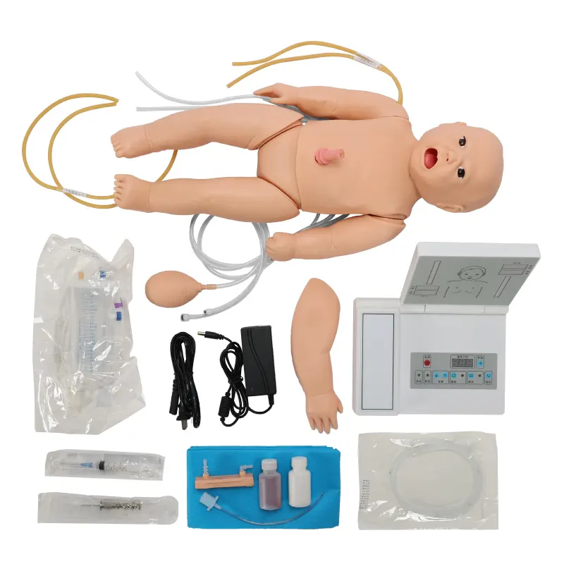 Doctor Advanced Full Functional Neonatal Nursing and CPR Training Manikin